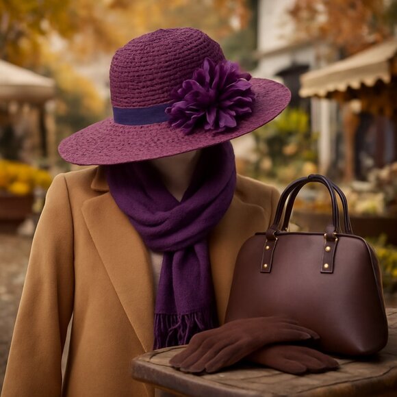 Step Back in Time with this Gorgeous Vintage Derby-Style Sun Hat! main image 6